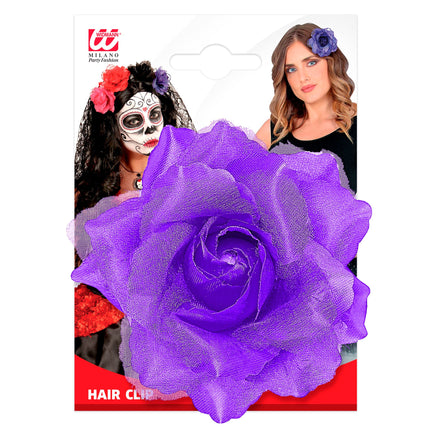 Lila Haarblume