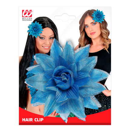 Blaue Haarblume