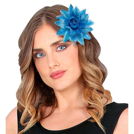 Blaue Haarblume