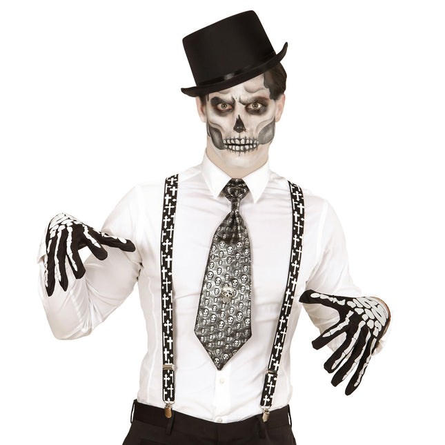 Halloween Hosenträger Kreuze