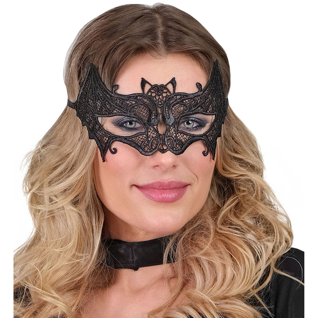 Halloween Augenmaske Katze