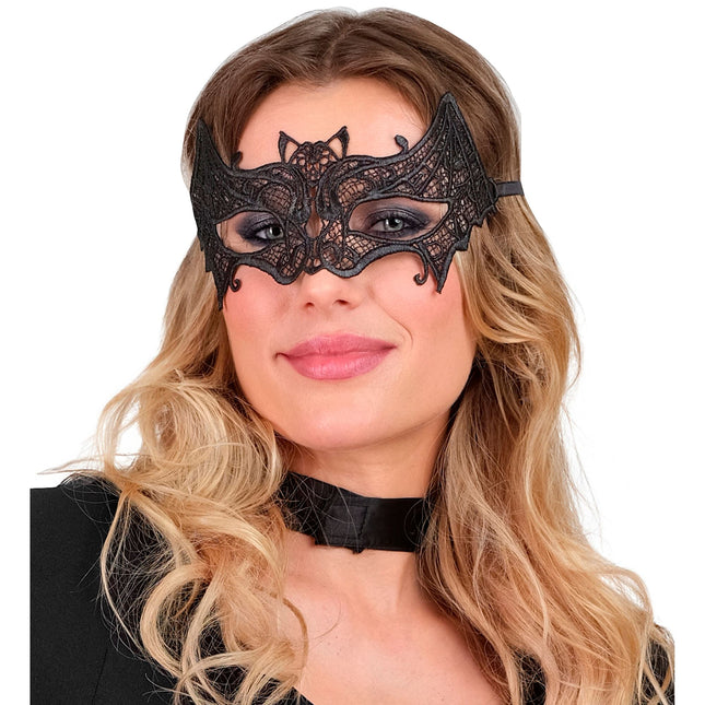Halloween Augenmaske Katze