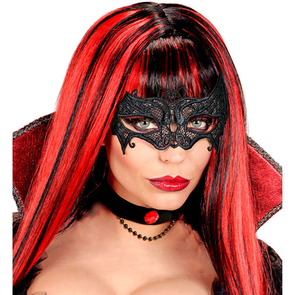 Halloween Augenmaske Katze