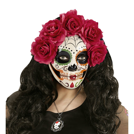 Dia De Los Muertos Maske Rosen