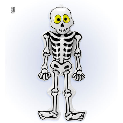 Halloween Skelett aufblasbar 56cm