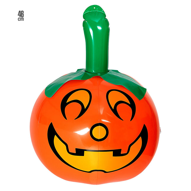 Halloween Kürbis aufblasbar 46cm
