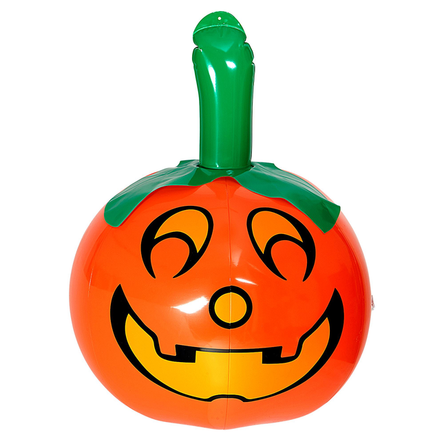 Halloween Kürbis aufblasbar 46cm