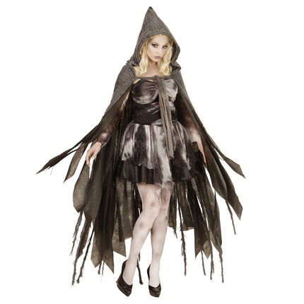 Halloween Puppe Zerrissenes Cape 2m