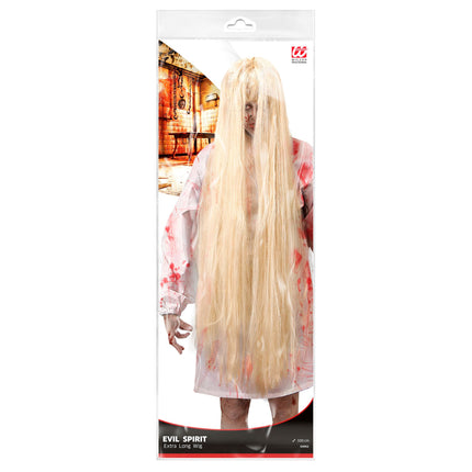 Halloween Perücke Blondes Gespenst 1m