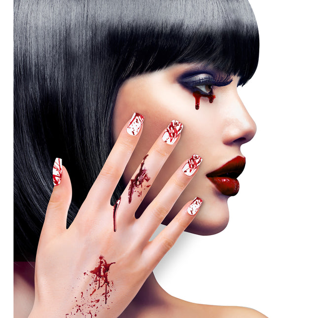 Halloween Falsche Nägel Blut