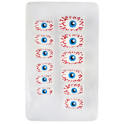 Halloween Falsche Nägel Augen