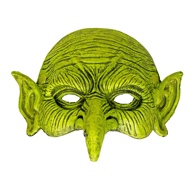 Halloween Maske Grüne Hexe