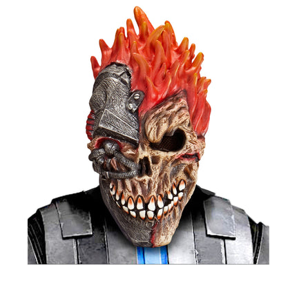 Halloween Maske Totenkopf Cyber
