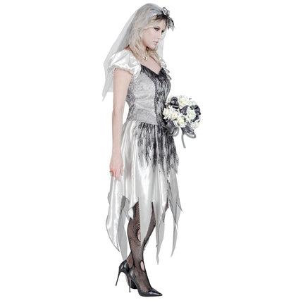 Halloween Kleid Damen Geisterbraut