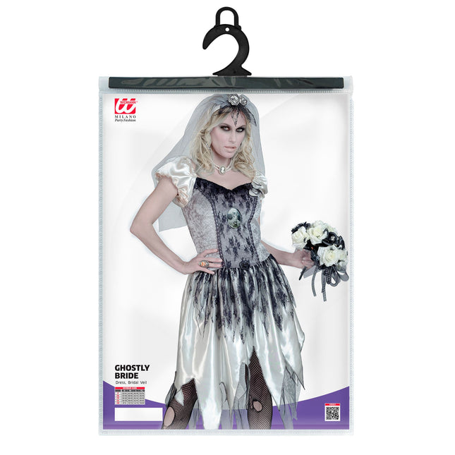 Halloween Kleid Damen Geisterbraut
