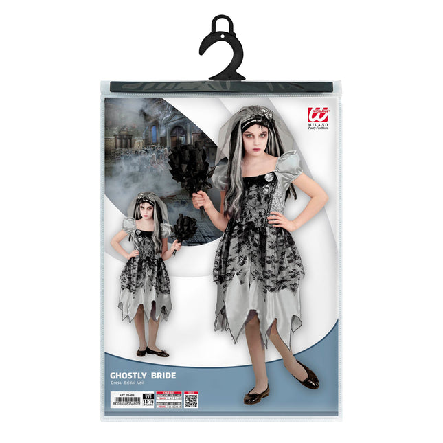 Halloween Kleid Mädchen Geisterbraut