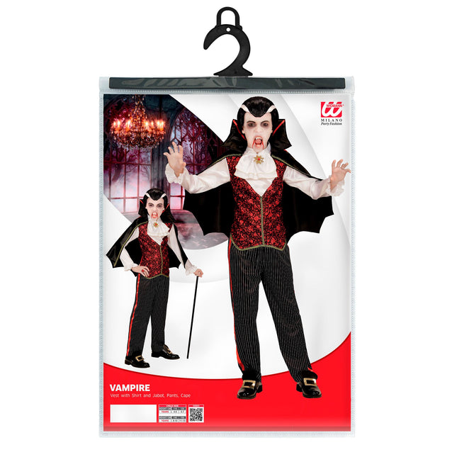 Halloween Kostüm Junge Vampir 5 Stück