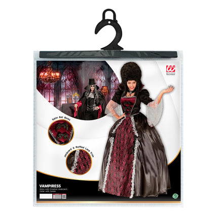 Halloween Kleid Damen Vampir 4 Stück