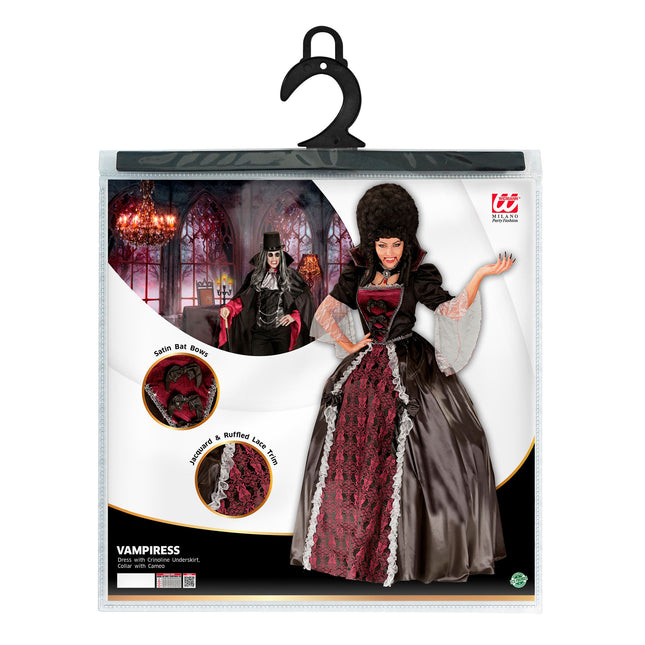 Halloween Kleid Damen Vampir 4 Stück