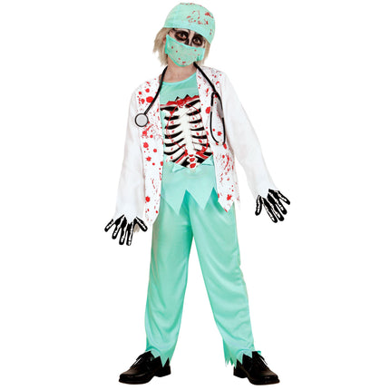 Halloween Kostüm Kind Zombie Arzt