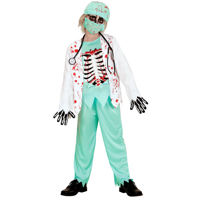 Halloween Kostüm Kind Zombie Arzt