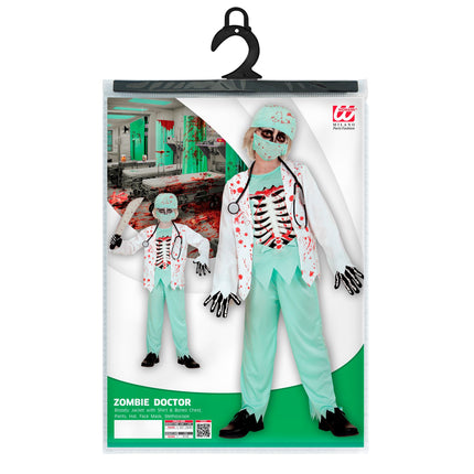 Halloween Kostüm Kind Zombie Arzt