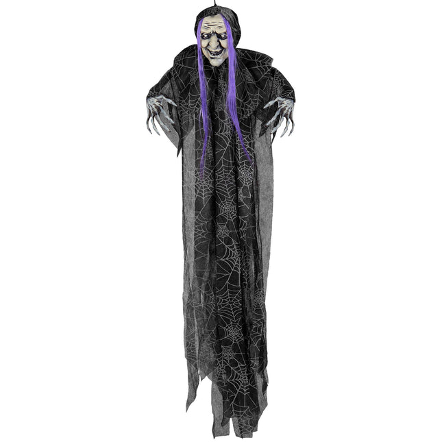 Halloween Puppe Hexe 1,1m