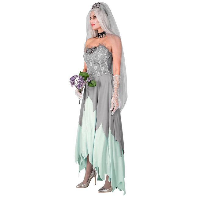 Halloween-Kleid Damen Zombie-Braut