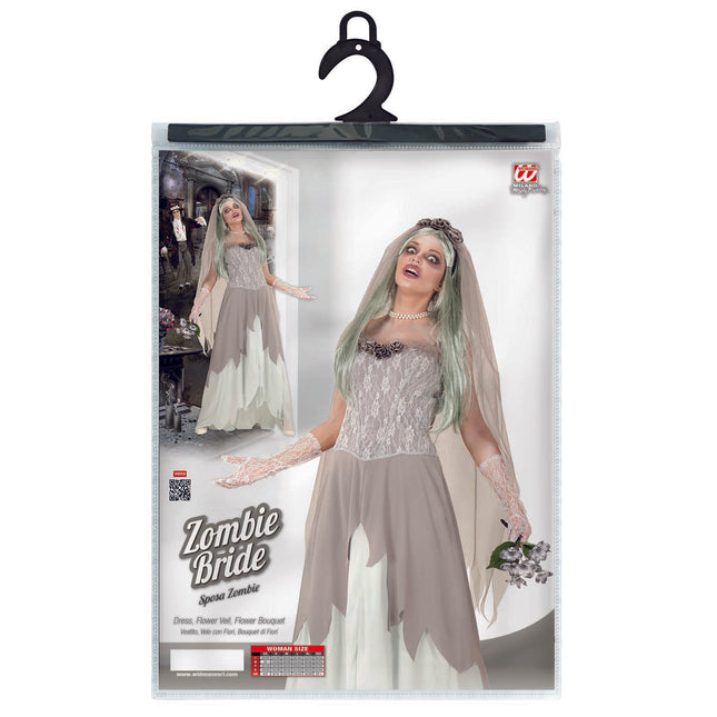 Halloween-Kleid Damen Zombie-Braut