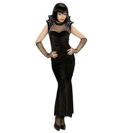 Halloween Kleid Damen Spiderella