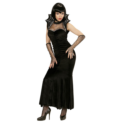Halloween Kleid Damen Spiderella