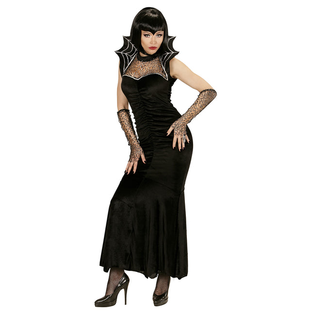 Halloween Kleid Damen Spiderella
