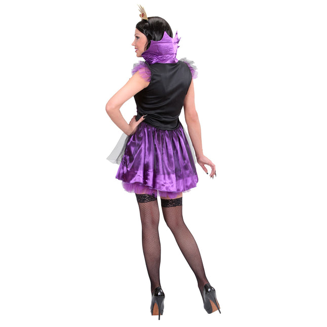 Halloween Kleid Lila Damen Melfizia