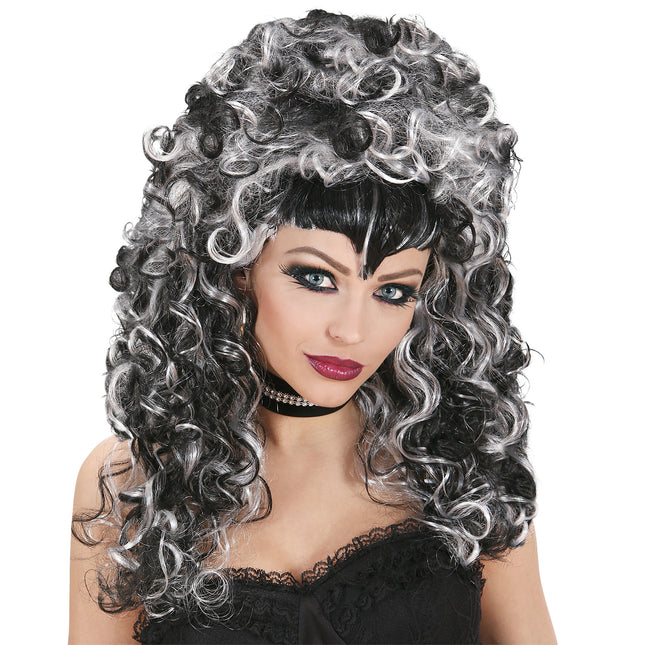 Graue Perücke Locken