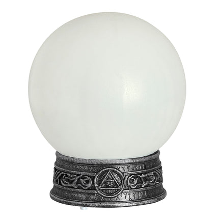 Halloween-Glaskugel mit Licht
