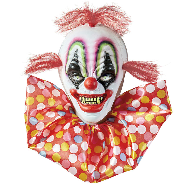 Halloween Puppe Clown Frau mit Licht