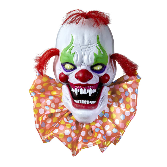 Halloween Puppe Clown mit Lichtern