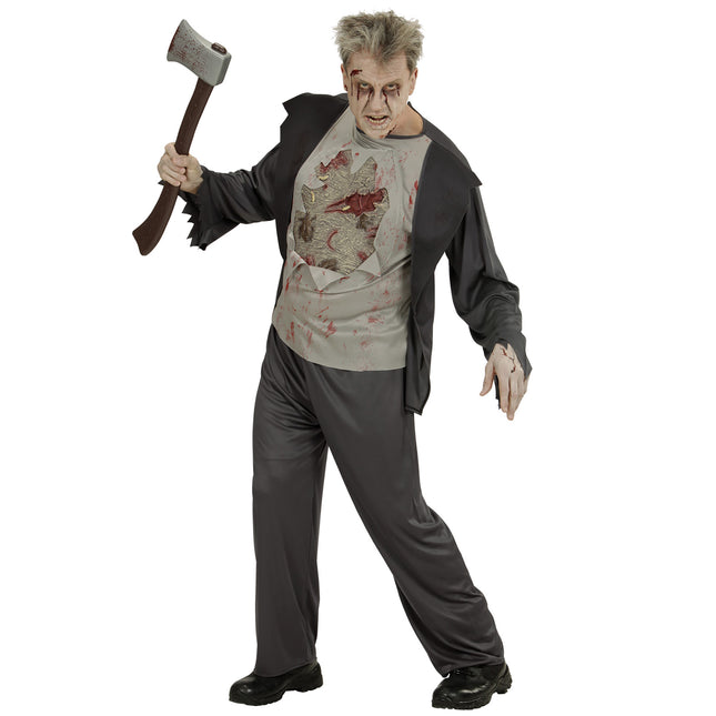 Halloween Kostüm Schwarz Herren Zombie