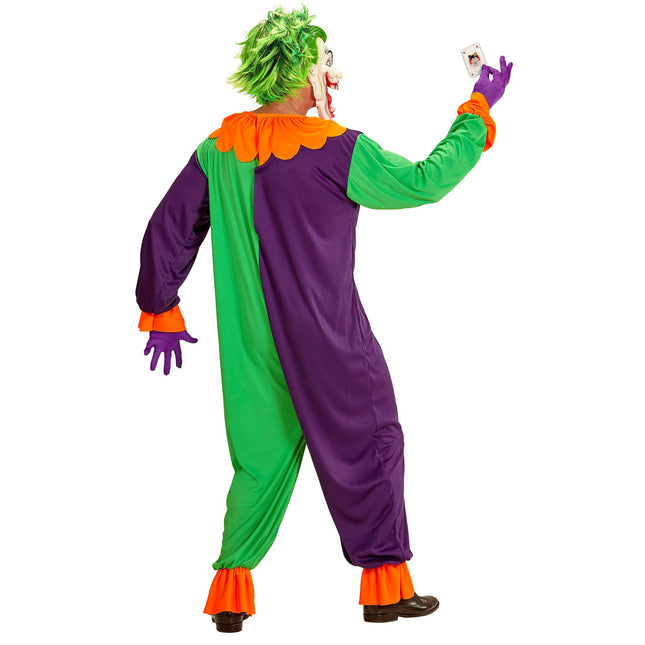 Halloween-Kostüm Bunter Joker für Männer
