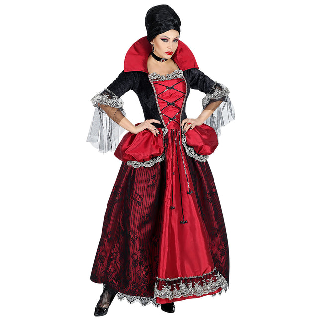 Halloween Kleid Damen Vampir 3 Stück