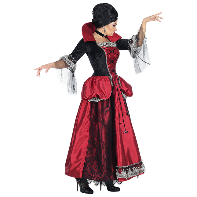 Halloween Kleid Damen Vampir 3 Stück