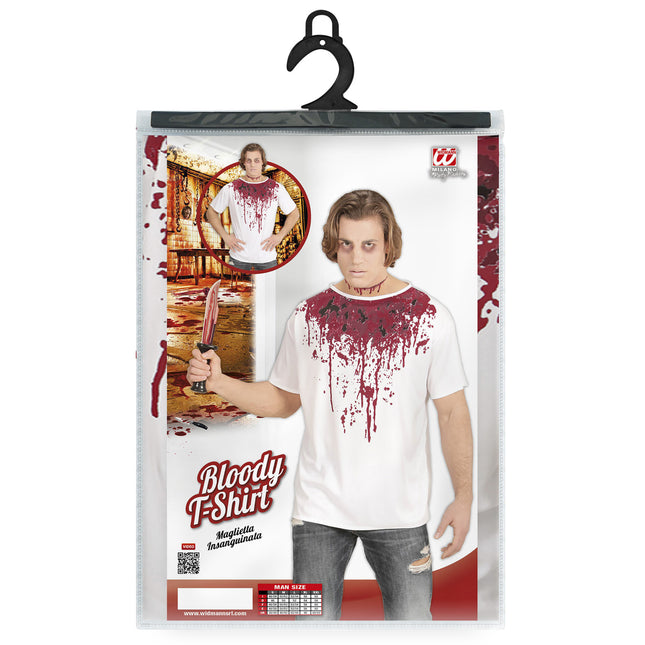 Halloween Shirt Männer Blutig