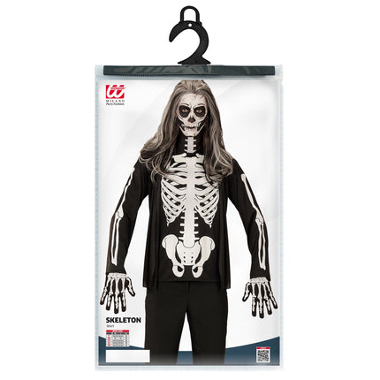 Halloween Shirt Skelett
