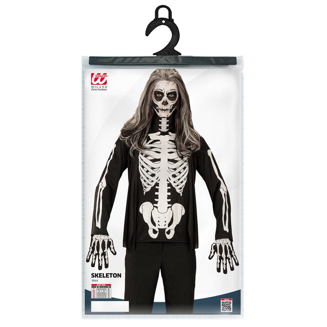 Halloween Shirt Skelett