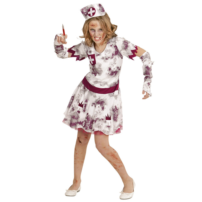 Halloween Kleid Mädchen Krankenschwester Zombie