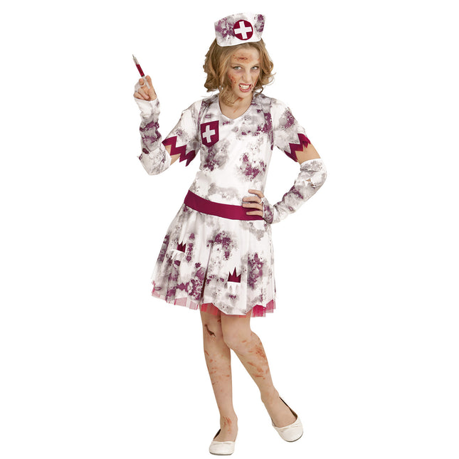 Halloween Kleid Mädchen Krankenschwester Zombie