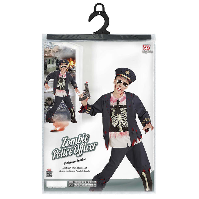 Halloween Kostüm Junge Polizei Zombie