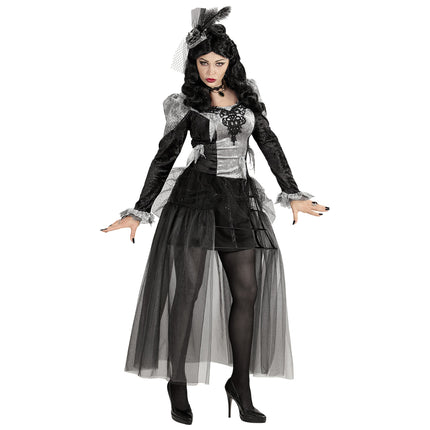 Halloween Kleid Damen Gräfin