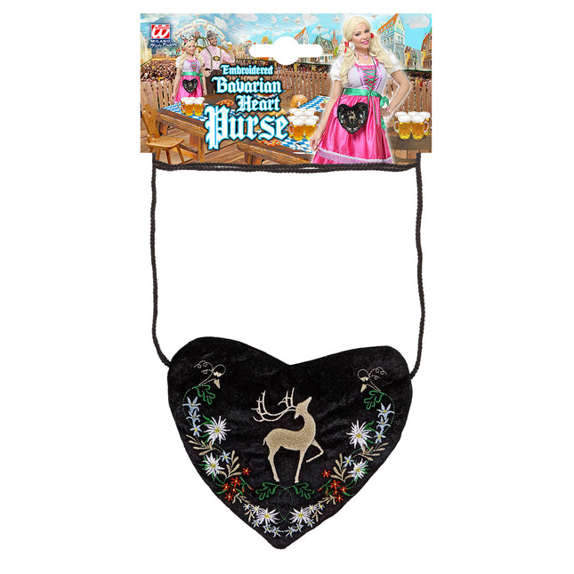 BESTICKTES BAYERISCHES PORTEMONNAIE