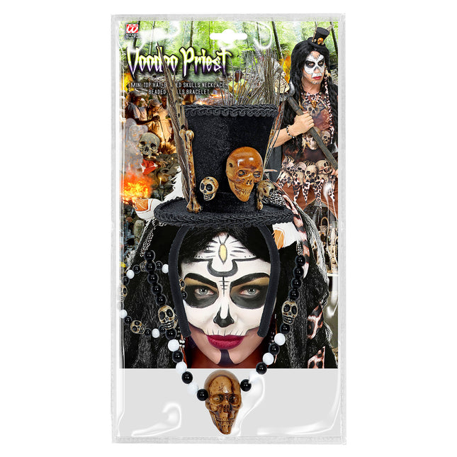 Halloween Zubehör Set Priester